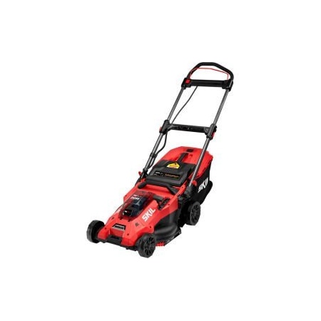 Chervon North America Skil PM4912B-20 PWR CORE 20 153; Brushless 18" Lawn Mower W/ 2 4.0 Ah Batteries & Dual Port Charger PM4912B-20